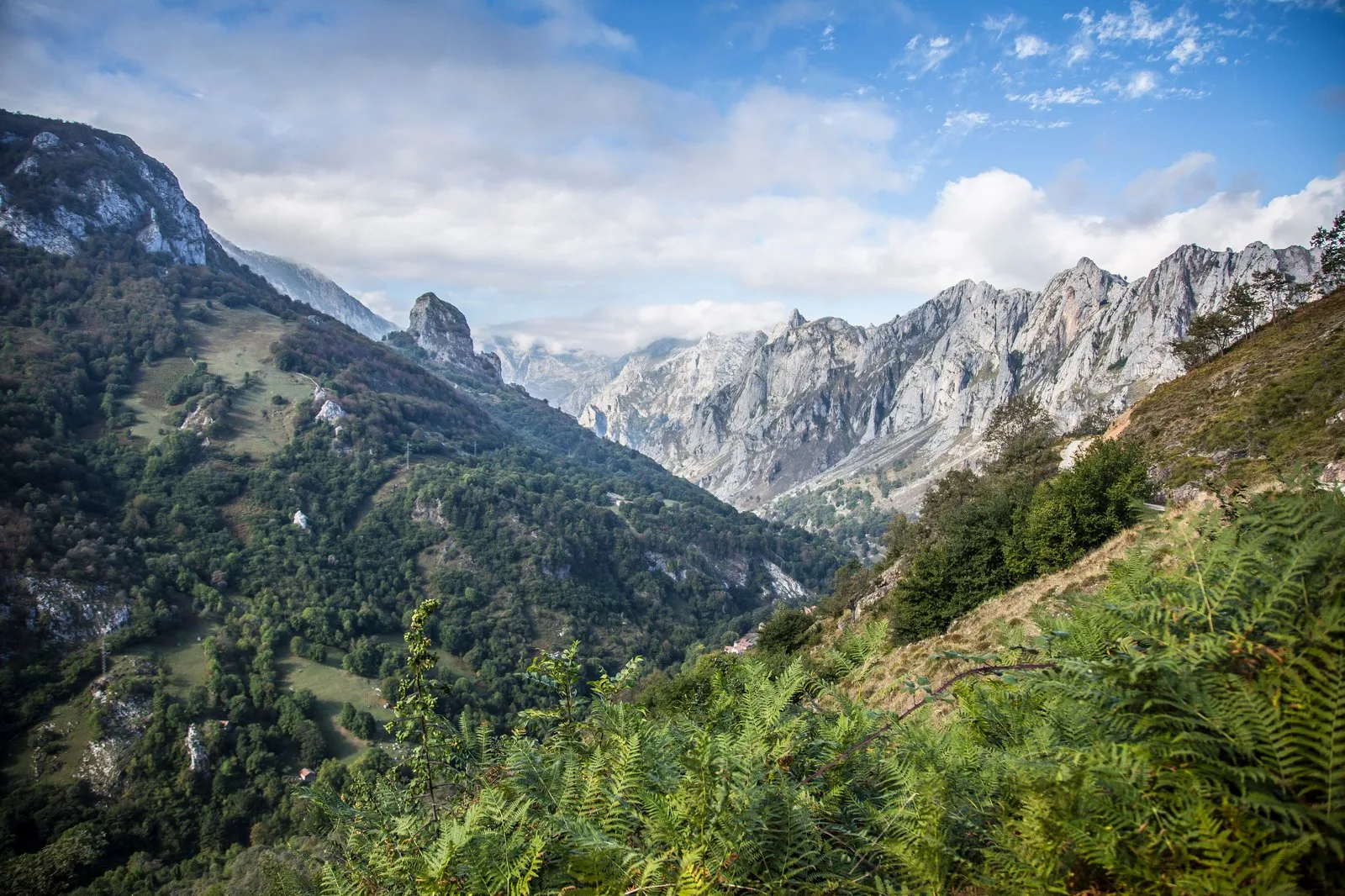 La vallée d'Ordesa et les sommets des Pyrénées aragonaises en Espagne